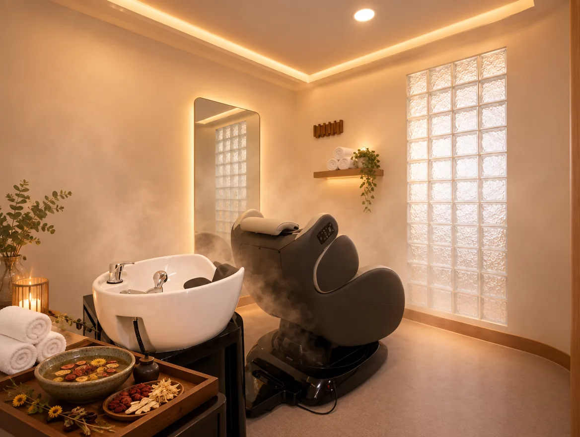 舒緩 Head Spa 護理空間